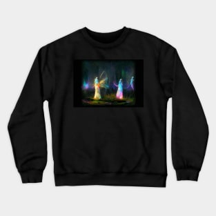 Standing Stones fairies 2 Crewneck Sweatshirt